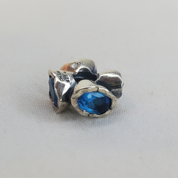 Chamilia Blue Cross Bead - Picture 6 of 10